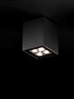 Gogo plafón 4de techo 70x70x80 mm.Led 10w.calido
